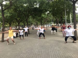 Clase en el parque presencial y online todo el mes de julio 2021