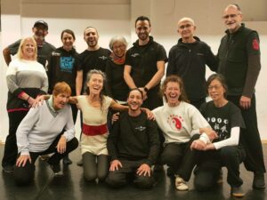 2023 11 11 Muy relajados después de la primera clase con el maestro Aleix de la escuela Zoreda