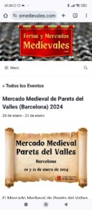 2024 011 Mercado medieval Parets del valles