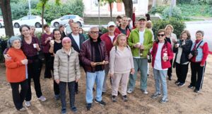 2024 11 01 El grupo de Montjuic parque de la calle Lerida Barcelona celebra como cada año la castañada.