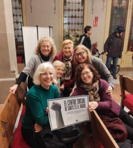 2025 03 20 Lucha para que el centro social siga coordinando las actividades de las asociaciones de Sants Montjuic