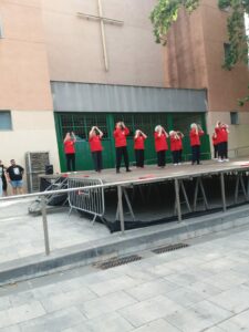 2025 06 03 Demonstración de chi kung en Trinitat Vella