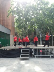 2025 06 03 Demonstración de Taixi en Trinitat Vella