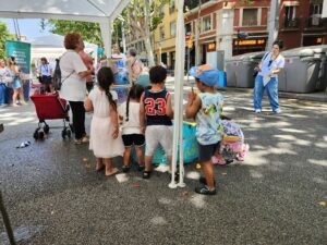 2025 06 14 Mostra de activitat Poble sec del proyecto Fem salut amb familia