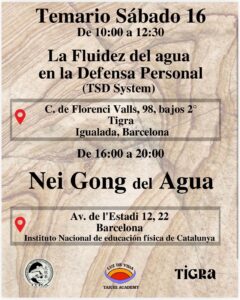 evento 2026 Nei Gong Agua